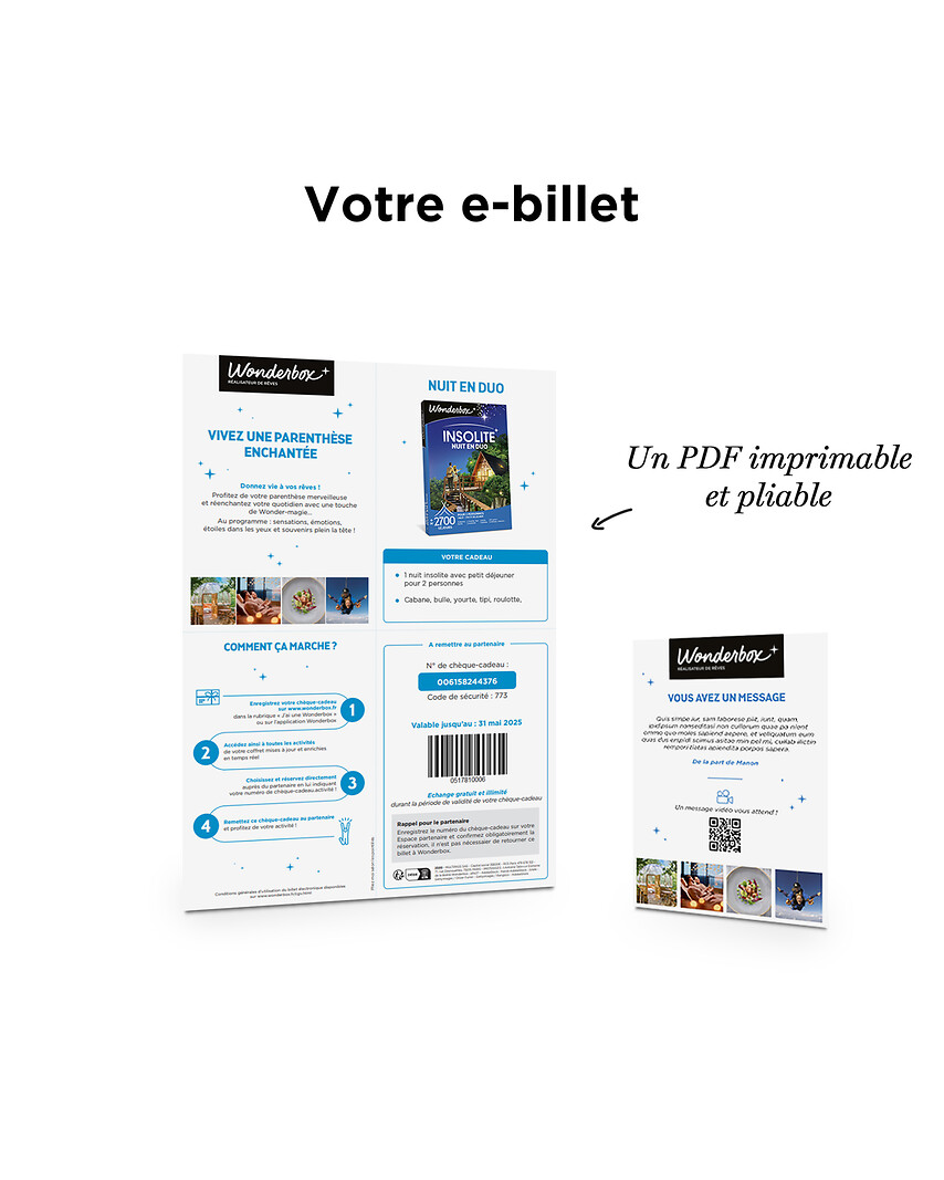 Week-end pour toi et moi